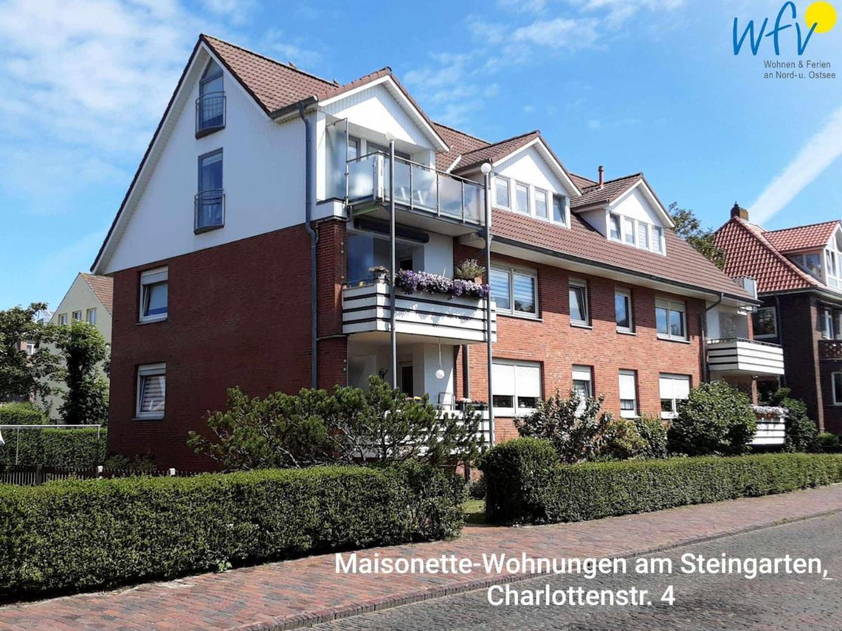 Maisonette-Wohnungen Am Steingarten - Ferienwohnung 4 Wangerooge Esterno foto