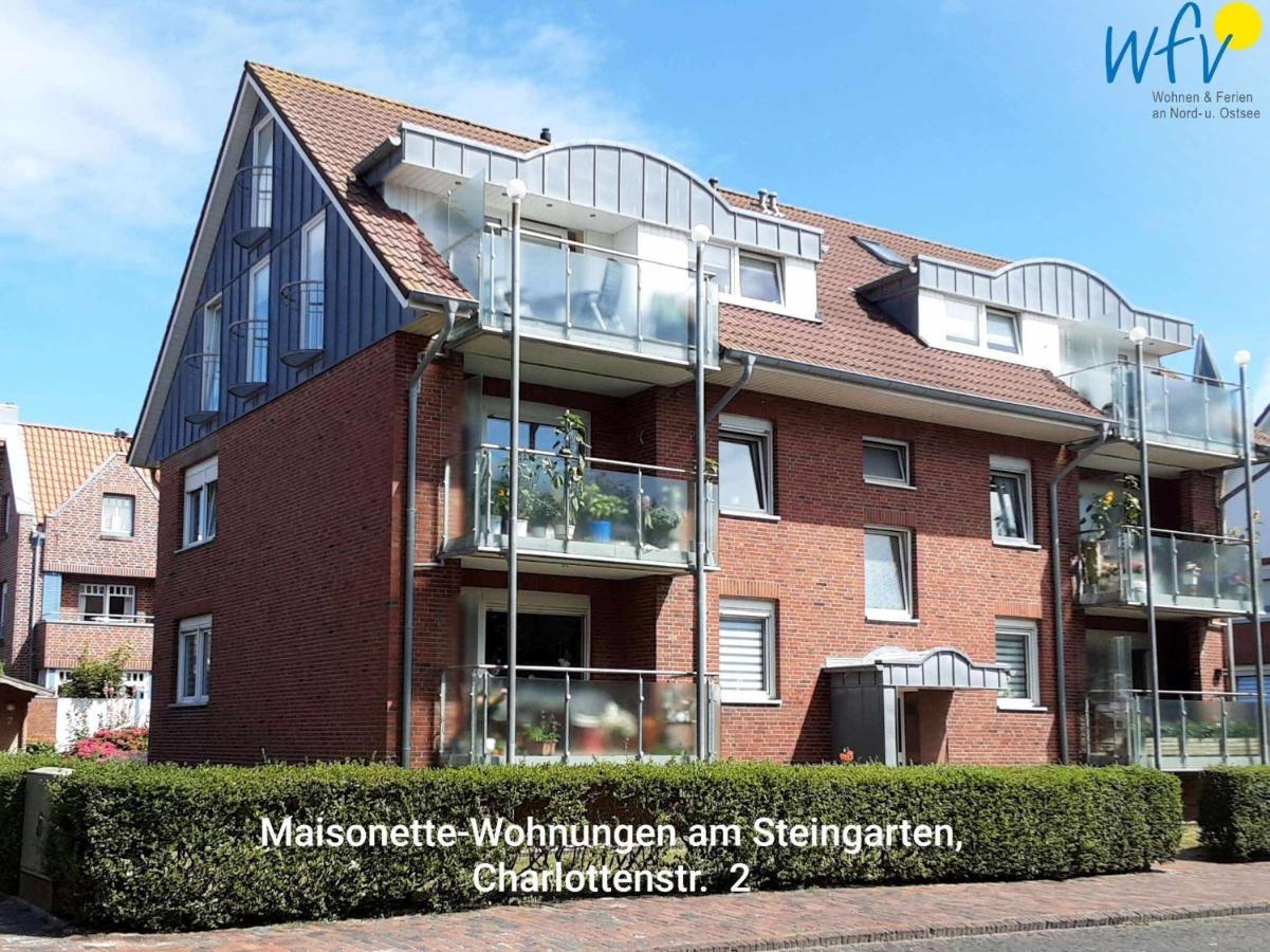 Maisonette-Wohnungen Am Steingarten - Ferienwohnung 4 Wangerooge Esterno foto